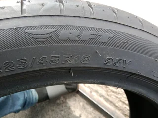 1x 225/45/18 run flat Bridgestone Potenza brand new Tyre