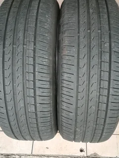 2x 235/55/19 run flat Pirellis Scorpion Vede Tyres 85% tread