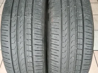 2x 235/55/19 run flat Pirellis Scorpion Vede Tyres 85% tread
