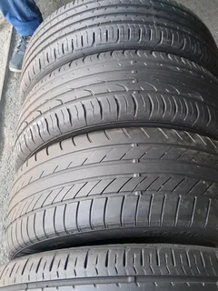 4x 205/55/16 normal continentals Tyres 85% tread