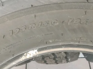 Brand new Tyres 195R15C for bakkies and quantums brand new Dunlops Tyres