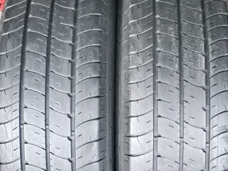 2x 215/70/16 Goodyear marathon Tyres 85% tread
