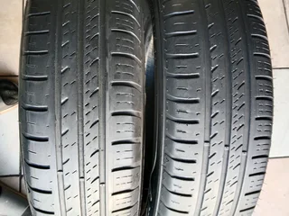 2x 165/80/14 Apollo Tyres very good second hands Tyres
