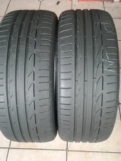 2x 225/40/19 run flat Bridgestone Potenza very good second hands Tyres
