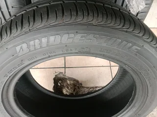 4x 205/55/16 run flat Bridgestone turanza Tyres 90% tread