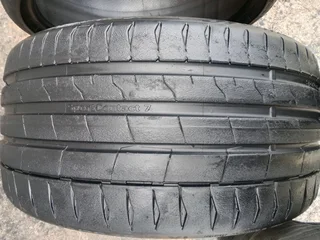 2x 265/30/19 continentals sports contact7