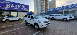 2018 Toyota Hilux 2.4 GD-6 D/Cab RB SRX, White with 217000km available now!