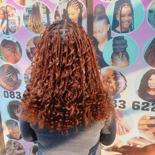 Come and get your hair and nails done at our salon