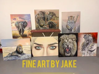 Buy Oil paintings directly from artist, wildlife or portraits