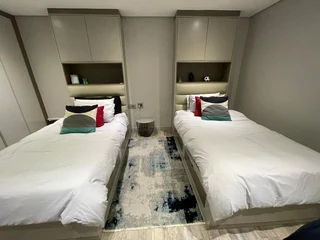 TWIN 3/4 BASES WITH BUILT IN HEADBOARD, BUILT IN DRAWERS AND OVERHEAD STORAGE