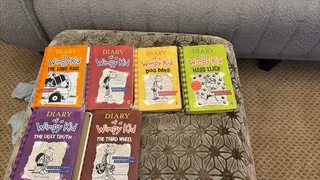 6 diary of a wimpy kid books