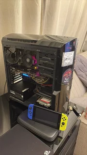 Nintendo switch and gaming pc combo