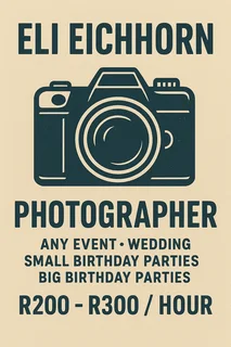 Photographer for events