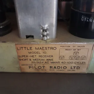 Radiogram - Ad posted by Esteban Cabero