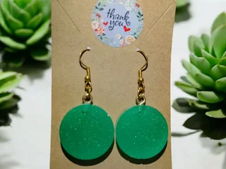 Resin earrings