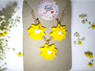 Polymer clay jewelry on special