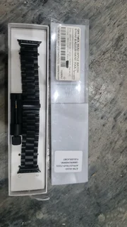 Apple series 4 Watch strap - Black