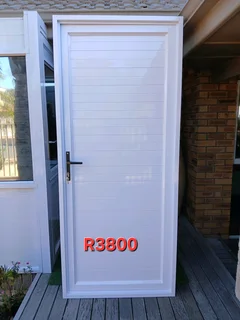 Brand new aluminium doors