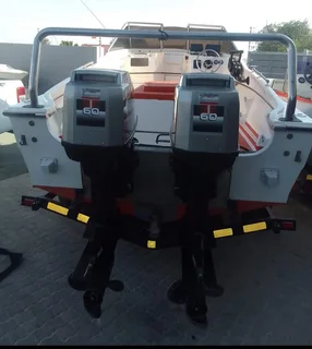 Boat &#43; 2 x 60hp Mariners Trim &amp; Tilt