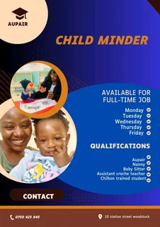 Seeking for permanent job as a nanny