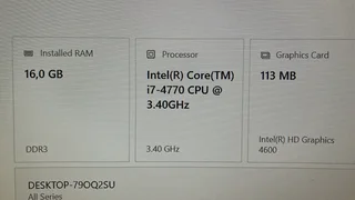 Upgrade Kit For Computer Intel I7 4770 CPU DDR3 RAM and Motherboard