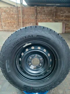 17&#34; Ford Ranger Steel rim fitted on used like new tyre for use as spare