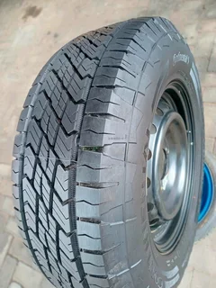 17&#34; Ford Ranger Steel rim fitted on used like new tyre for use as spare