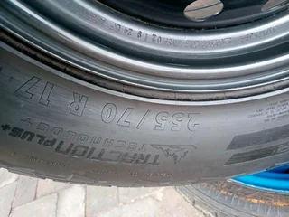 17&#34; Ford Ranger Steel rim fitted on used like new tyre for use as spare