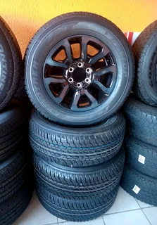 Toyota Hilux/Fortuner/Legend 18&#34; mag wheels fitted on a set of New Dunlop tyres