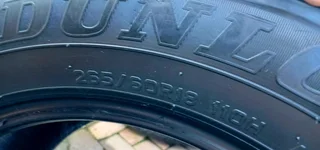 18" TOYOTA HILUX/FORTUNER/LEGEND MAG RIM &amp; A BRAND NEW DUNLOP GRANDTREK AT25 (265/60/18)