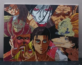 Attack On Titan Portrait R450