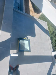 Tiling, painting and paving