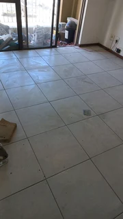 Tiling, painting and paving