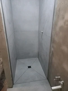 Tiling, painting and paving