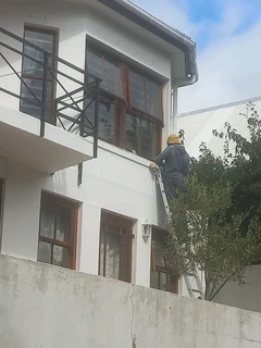 Tiling, painting and paving