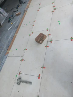 Tiling,painting and paving