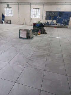 Tiling,painting and paving