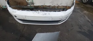 VW golf 7 tsi 2014-2017complete bumper available for sale