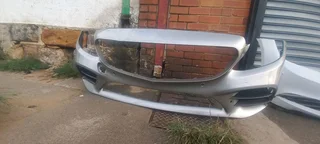 Mercedes Benz W205 front bumper available for sale.