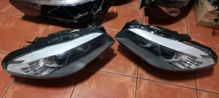 Bmw F10 5 series headlights available for sale.