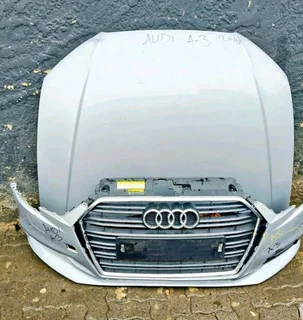 Audi A3 bonnet, complete front bumper and headlights available for sale