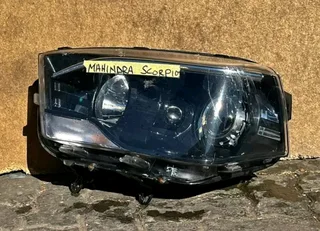 Mahindra Scorpio headlight. Used but in good condition Contact