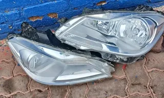 Normal Headlights For W204 Facelift Mercedes Benz