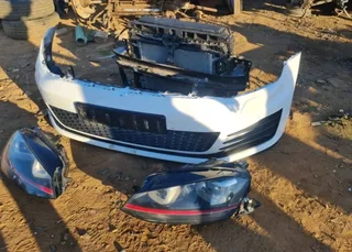 VW Golf 7 gti front spares Headlights,bonnet,bumper, radiator set for sale