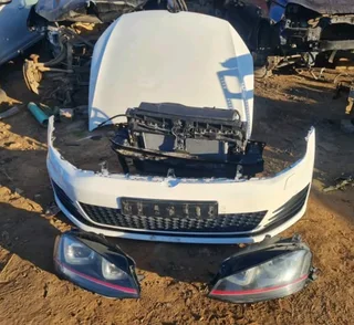 VW Golf 7 gti front spares Headlights,bonnet,bumper, radiator set for sale