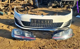 VW Golf 7 gti front spares Headlights,bonnet,bumper, radiator set for sale