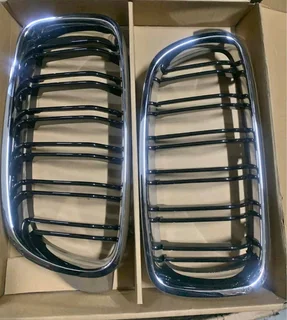 Bmw F30 Kidney Grille Chrome And Black
