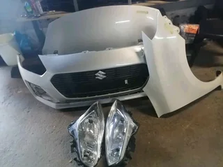 Suzuki swift bumber, bonnet, fender, and headlight for sale