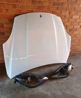 PORSCHE CAYENNE BONNET AND HEADLIGHTS