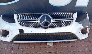Mercedes Benz W253 GLC front bumper with diamond and normal grills